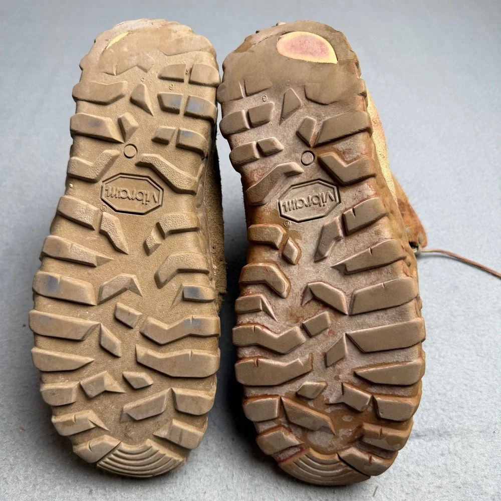 Rocky S2V Lite Military Boots Mens 9.5 Coyote Brown Tactical Vibram RKC072